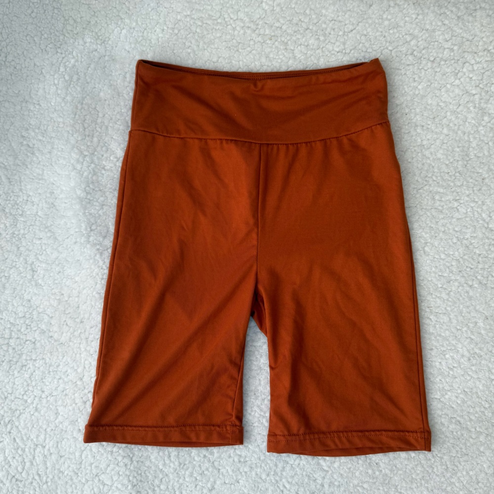 LulaRoe Orange biker shorts
